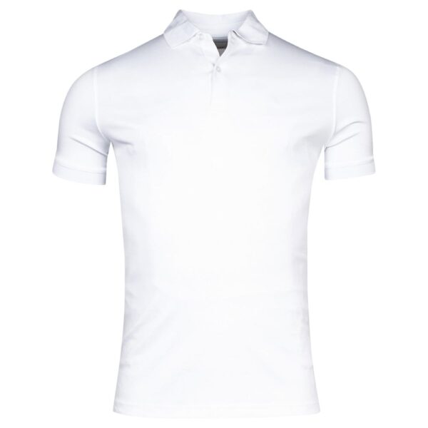 Thomas Maine Jersey white Polo Shirt 1