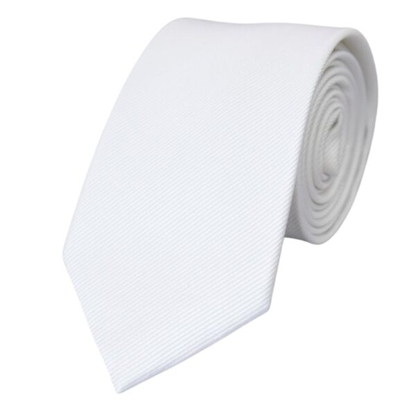 WARWICKS White Textured Tie 1