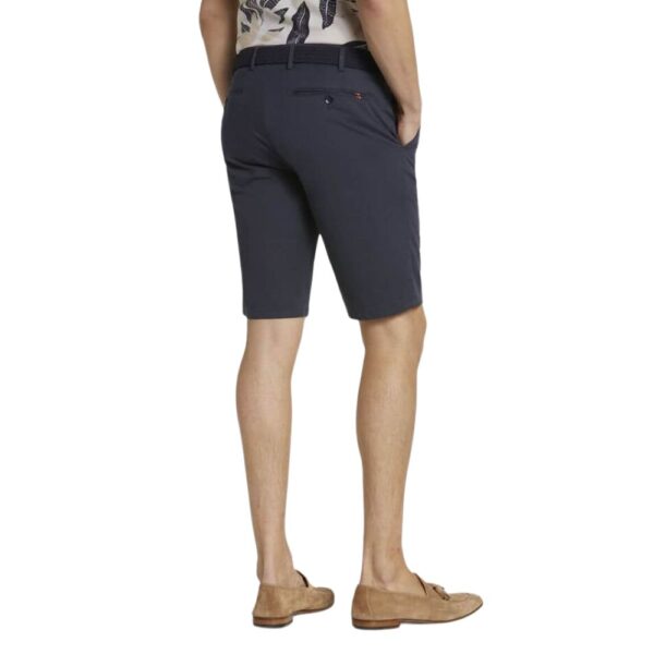 bermuda navy shorts back