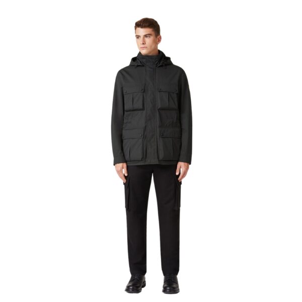 BELSTAFF Drome Cotton Gabardine Black Jacket 2