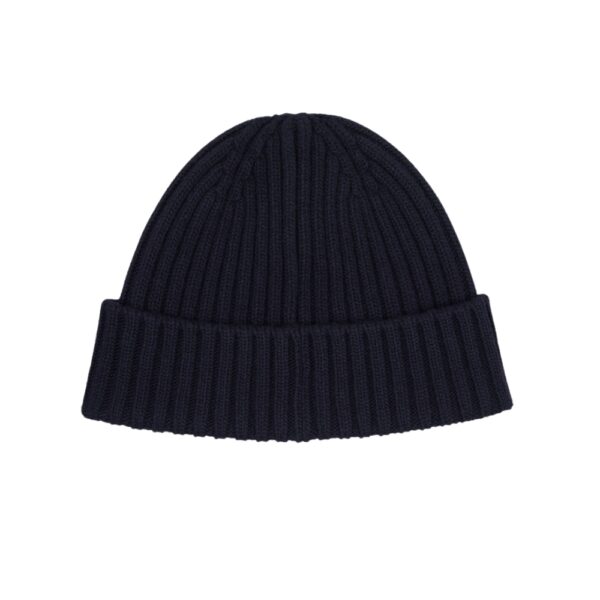 BELSTAFF Lambswool Watch Dark Ink Beanie 2