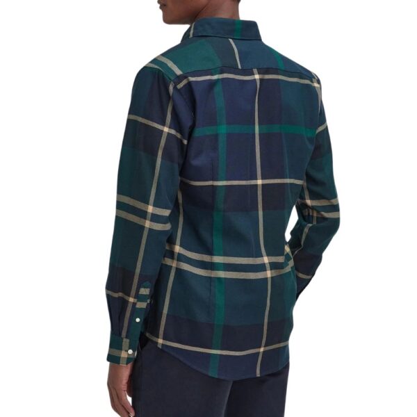 Barbour Dunoon Green Loch Tailored Shirt 2