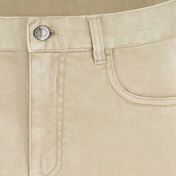 CANALI Sand Cotton Regular Fit Jeans 3