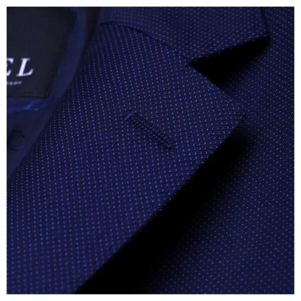 Digel Blue Dotted Suit 1