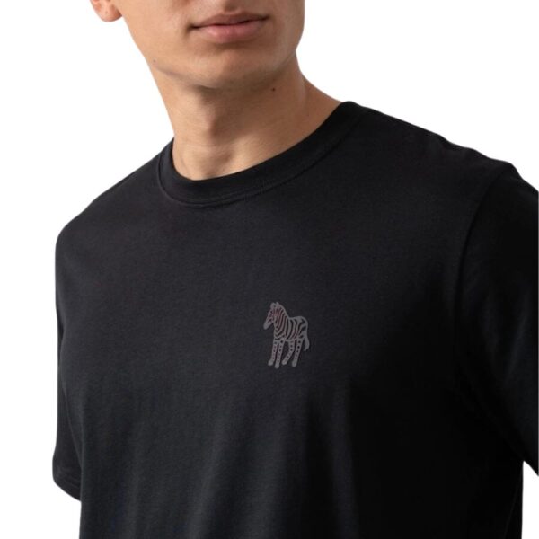 PAUL SMITH Black Zebra T Shirt logo