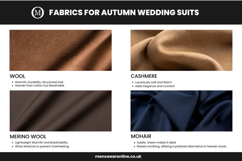 AUTUMN WEDDING SUIT FABRICS