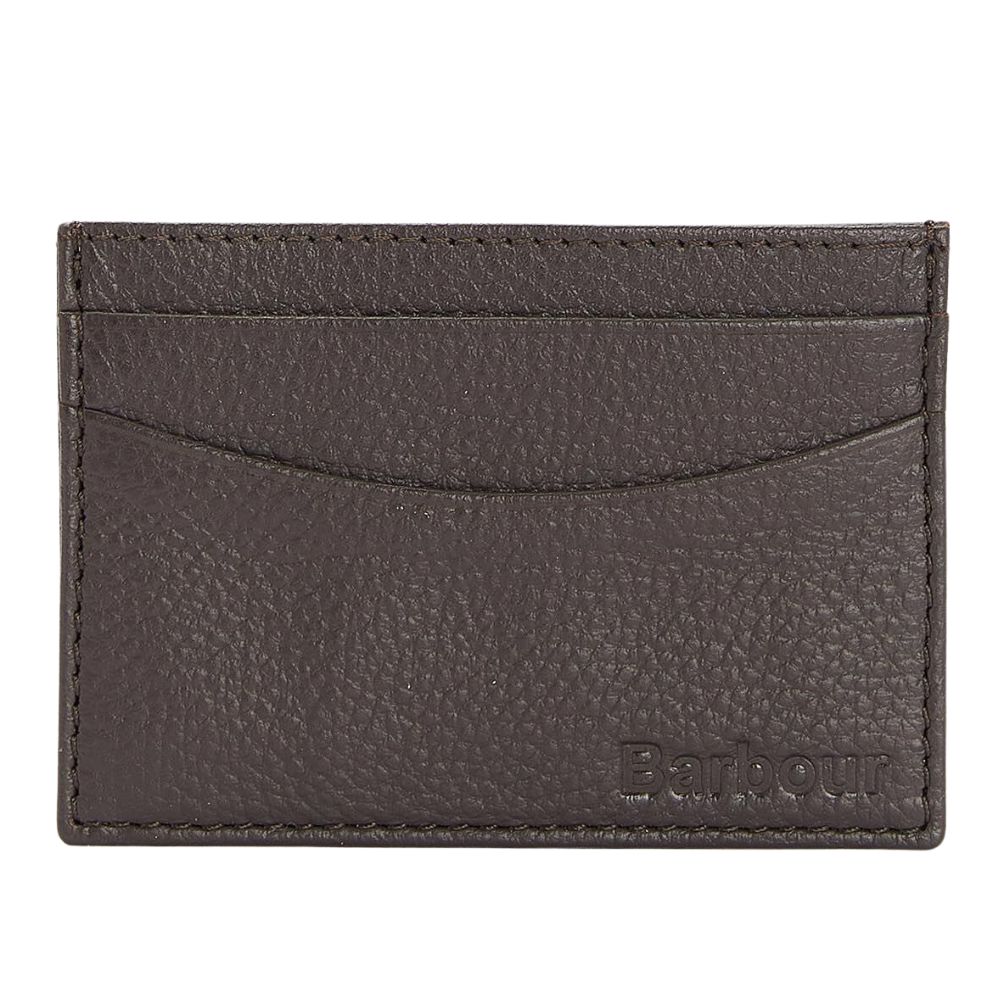 Barbour Amble Leather Brown Card holder 1 1