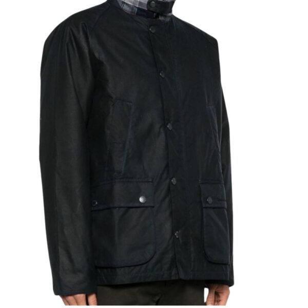 Barbour Waxed Navy Jacket 1