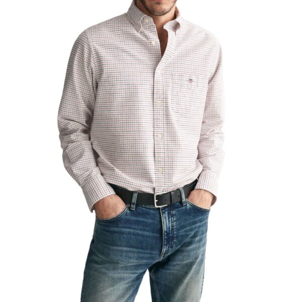 GANT Regular Fit Tattersall Classic Oxford Shirt 1