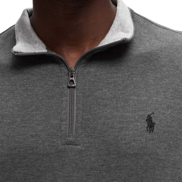 Polo Ralph Lauren Classic Dark Grey Half Zip Sweatshirt 2