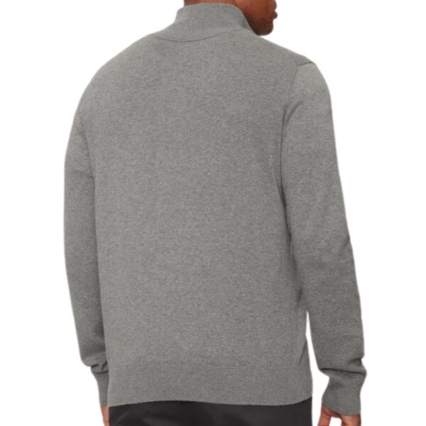 BOSS Grey Quarter zip 1