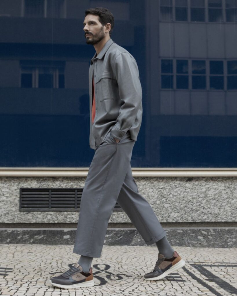 Grey Ambitious Trainers Styling