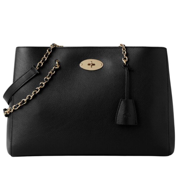 Mulberry Black Tote